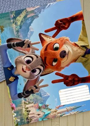 Тетрадь зоотрополис zootopia в линию18 листов (29893)