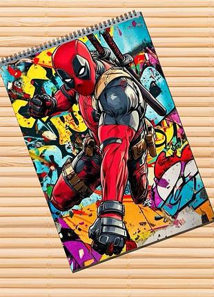 Альбом для рисования марвел marvel дэдпул (30106)