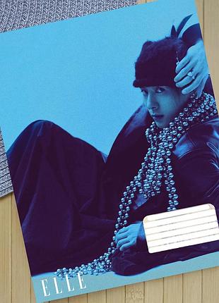 Тетрадь джексон ван jackson wang k-pop клетка на 18 листов (30605)