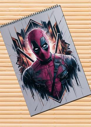 Альбом для малювання марвел marvel дедпул (30111)
