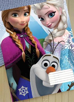 Тетрадь холодное сердце frozen в линию18 листов (29885)