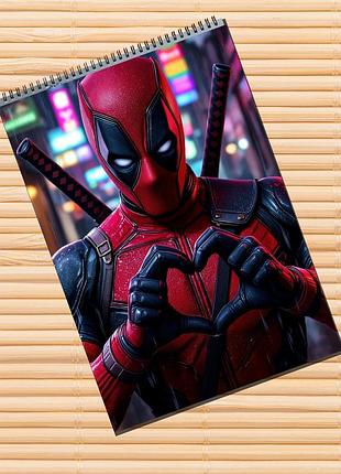 Альбом для малювання марвел marvel дедпул (30112)