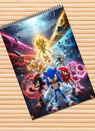 Альбом для малювання сонік sonic (30148)