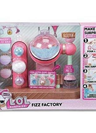 Lol surprise fizz maker playset фабрика з виготовлення бомбочок лол