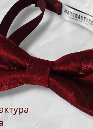 Бабочка мужская. галстук бабочка бордовая. бордовая бабочка