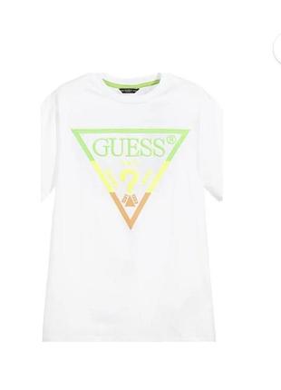 Guess біла футболка унісекс !оригінал
