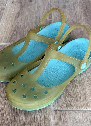 Женские  шлепанцы crocs,  размер-w8  38-39