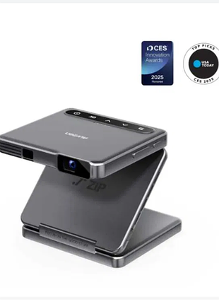 Портативний міні-проектор aurzen zip tri-fold ultra portable projecto
