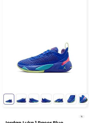 Кросівки jordan luka 1 racer blue кроссовки