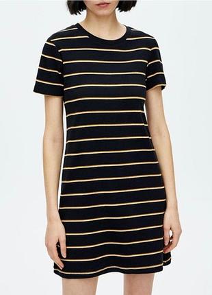 Сукня pull&bear в рубчик у смужку