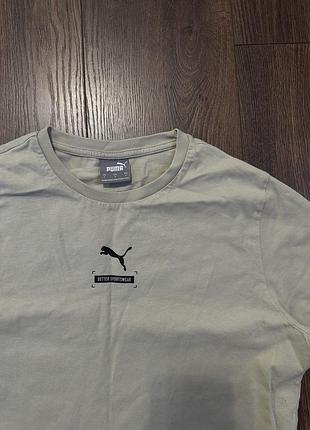 Футболка puma оливкова