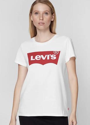 Levi’s біла жіноча футболка xl!оригінал