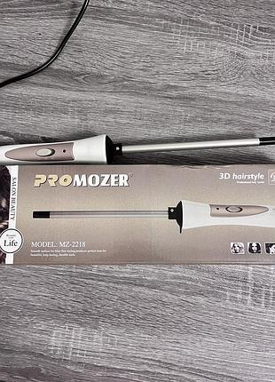 Професійна тонка плойка для афрокудрів promozer mz-2218