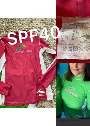 Актуальний лонгслив з ультрафіолетовим захистом spf40,konfidence.36-38