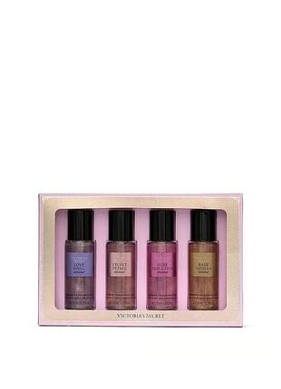 Victoria’s secret｜most loved shimmer mists gift set｜набор 4 шт｜original