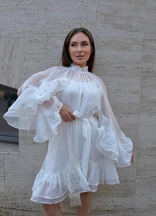 Шикарна сукня органза