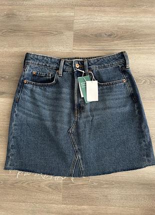 Юбка джинсовая  h&m