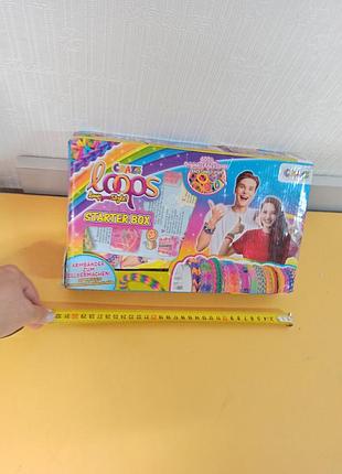 Набор для творчества craze loops creative box, плетения браслетов