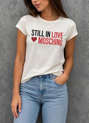 Футболка moschino