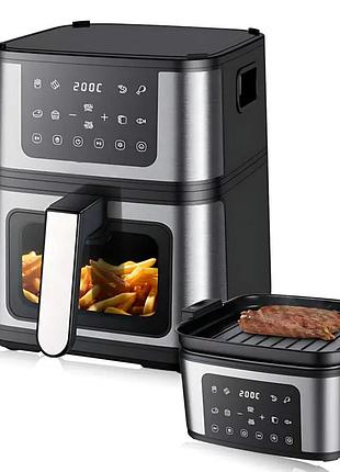 Аерогриль domotec ms-3225 3800w 7 л з терморегулятором