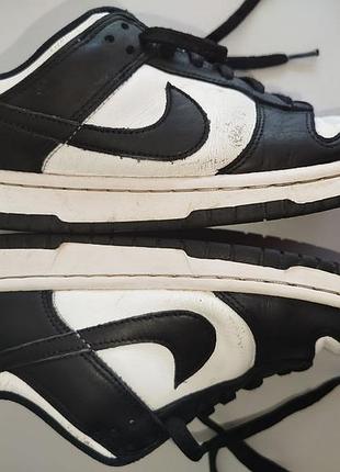 Кросівки nike dunk low panda 40 розмір (25.5 см) оригінал данки кроссовки