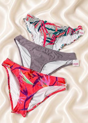 Набір плавок з 3 шт  victoria’s secret оригінал розмір s