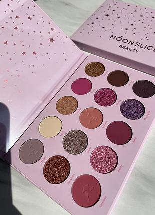 Палетка тіней moonslice beauty celestial crush palette