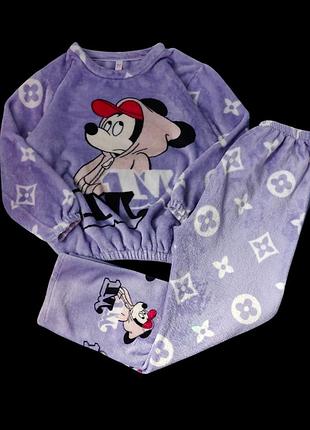 Пижама теплая mickey