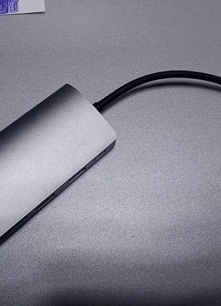 Б/у trust dalyx 7-in-1 usb-c multiport adapter (23775)