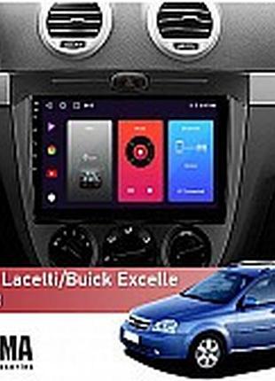 Штатна магнітола sigma f9216 2+32 gb chevrolet lacetti j200 buick excelle hrv 2004-2013 (f2) 9"