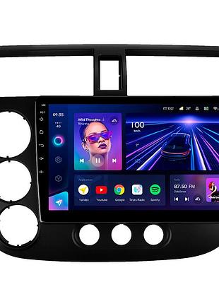 Штатна магнітола teyes cc3 4+32 gb honda civic 7 2000-2006 9"