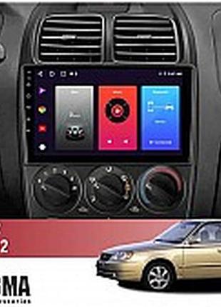 Штатна магнітола sigma f9216 2+32 gb hyundai accent 2 lc2 1999-2012 (f1) 9"