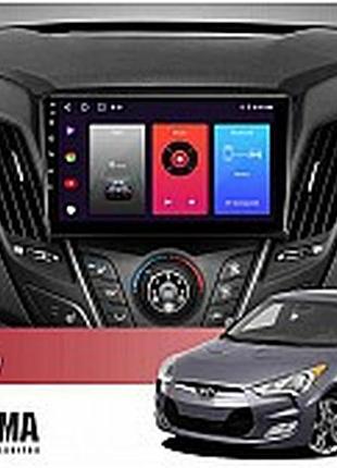 Штатная магнитола sigma f9216 2+32 gb hyundai veloster fs 2011 - 2017 9"