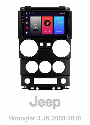 Штатна магнітола sigma f9216 2+32 gb jeep wrangler 3 jk (f1) 2008-2010 9"