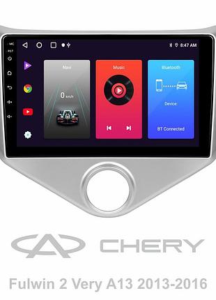 Штатная магнитола sigma f9216 2+32 gb chery fulwin 2 very a13 2013 - 2016 9"