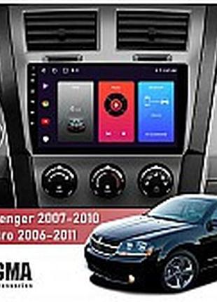 Штатна магнітола sigma f9216 2+32 gb dodge avenger js 2007-2010 / nitro 2006-2011 9"
