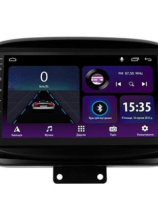 Штатна магнітола sigma e9232 2+32 gb fiat 500x 2014-2020 9"