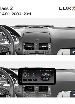 Штатная магнитола teyes lux one 6+128 gb mercedes benz c-class 3 w204 c204 s204 ntg 4.0 2006-2011