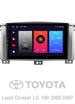Штатная магнитола sigma f9216 2+32 gb toyota land cruiser lc 100-a 2002-2007 (a) 9"