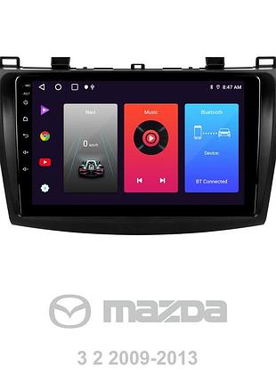 Штатна магнітола sigma f9216 2+32 gb mazda 3 2 2009-2013 9"