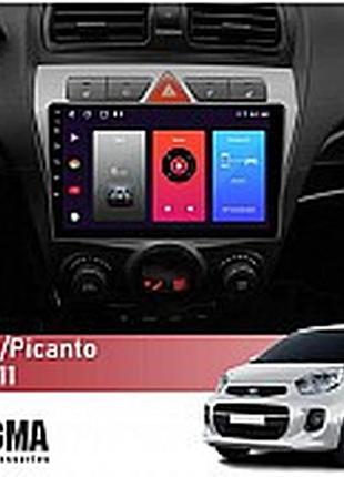Штатная магнитола sigma f9216 2+32 gb kia morning 2 picanto 2011 - 2017 9"