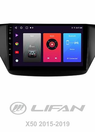 Штатна магнітола sigma f9216 2+32 gb lifan x50 2015-2019 9"