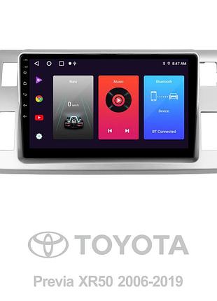 Штатна магнітола sigma f9216 2+32 gb toyota previa xr50 2006 - 2019 9"