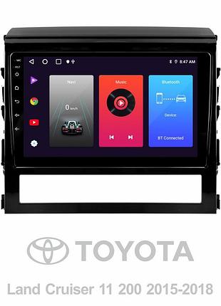 Штатная магнитола sigma f9216 2+32 gb toyota land cruiser 11 200 2015-2018 (b) 9"