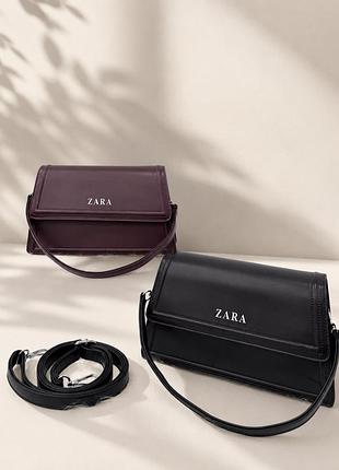 Жіноча сумка zara, сумка зара, сумка на плече, сумка через плече, 3626