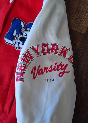 Дитячий бомбер (varsity jacket) h&amp;m 4