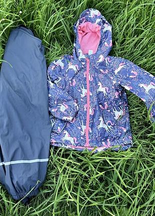 Комплект lupilu 110p, дождевик zara