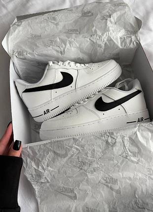 Жіночі кросівки найк аір форс nike air force low white black 39
