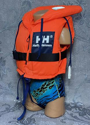 Рятувальний жилет 3-6 років 20-30кг helly hansen дитячий для хлопчика дівчинки пляж море купання плавання навчання захисний світловідбивний сигнальний