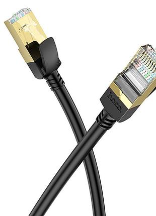 Дата кабель hoco us02 level pure copper gigabit ethernet (1m) black